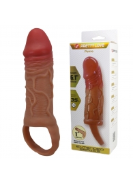 Реалистичная насадка на член Peirre - 15,5 см. - Baile - в Северске купить с доставкой