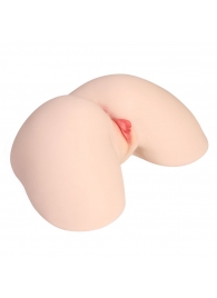 Мастурбатор-полуторс с двойным слоем материала Jenny Onahole Real Hips - KOKOS - в Северске купить с доставкой