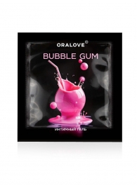 Саше съедобной оральной смазки OraLove с ароматом бабл-гам - 3 гр. - Биоритм - купить с доставкой в Северске