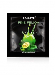 Саше съедобной оральной смазки OraLove с ароматом фейхоа - 3 гр. - Биоритм - купить с доставкой в Северске