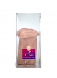 Телесный мастурбатор-вагина с фигурками на поверхности - LOVETOY (А-Полимер) - в Северске купить с доставкой