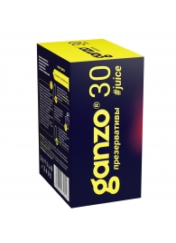 Ароматизированные презервативы Ganzo Juice - 30 шт. - Ganzo - купить с доставкой в Северске