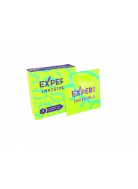 Ультратонкие презервативы Expert Invisible - 3 шт. - Expert - купить с доставкой в Северске