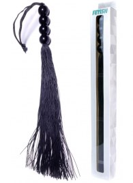 Черная силиконовая плеть - 37 см. - Boys of Toys - купить с доставкой в Северске