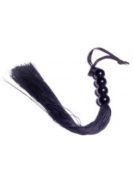 Черная силиконовая плеть - 37 см. - Boys of Toys - купить с доставкой в Северске