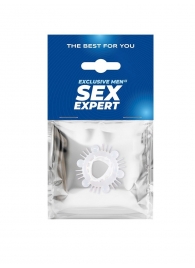 Стимулирующая насадка на пенис с несколькими видами рельефа - Sex Expert - в Северске купить с доставкой