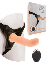 Женский вибрострапон со съемной насадкой и пультом ДУ - Erokay - купить с доставкой в Северске