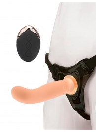 Женский вибрострапон со съемной насадкой и пультом ДУ - Erokay - купить с доставкой в Северске