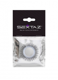 Круглое эрекционное кольцо с «ресничками» - Sextaz - в Северске купить с доставкой