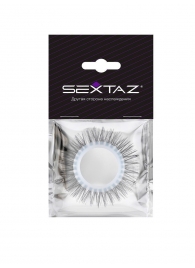 Круглое эрекционное кольцо с длинными «ресничками» - Sextaz - в Северске купить с доставкой