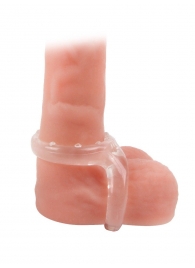 Прозрачное двойное эрекционное кольцо - Sex Expert - в Северске купить с доставкой