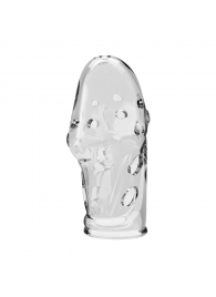 Прозрачная насадка на пенис Booker - 8 см. - Baile - в Северске купить с доставкой