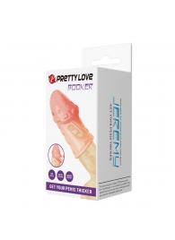 Телесная насадка на пенис Booker - 8 см. - Baile - в Северске купить с доставкой