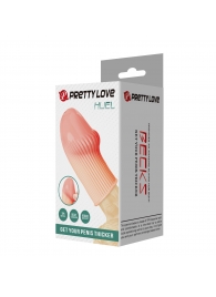 Телесная насадка на пенис Huel - 9 см. - Baile - в Северске купить с доставкой