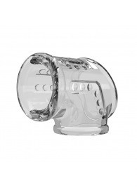 Прозрачная насадка на пенис и мошонку - Baile - в Северске купить с доставкой