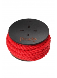 Красная веревка для шибари на катушке - 5 м. - Pecado - купить с доставкой в Северске