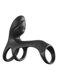 Черная насадка на пенис Ultimate Couples Cage Pro - Pipedream - в Северске купить с доставкой