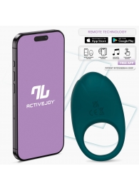 Зеленое интерактивное виброкольцо Ringo - Intoyou - в Северске купить с доставкой