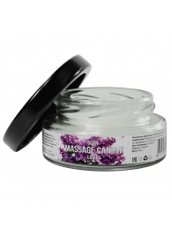 Массажная свеча «Сирень» - 50 мл. - SGAN - купить с доставкой в Северске