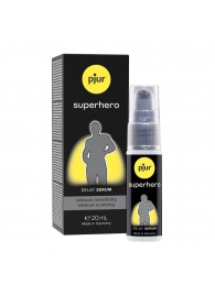 Пролонгатор-сыворотка pjur Superhero Delay Serum - 20 мл. - Pjur - купить с доставкой в Северске