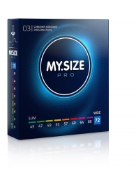 Презервативы MY.SIZE размер 72 - 3 шт. - My.Size - купить с доставкой в Северске
