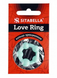 Цветное эрекционное кольцо с 5 бусинами Love Ring - Sitabella - в Северске купить с доставкой