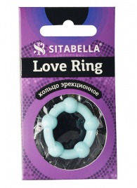 Цветное эрекционное кольцо Love Ring с бусинами - Sitabella - в Северске купить с доставкой