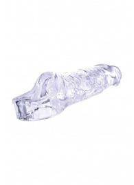 Прозрачная насадка-удлинитель Length Enhancer с подхватом - 16 см. - NMC - в Северске купить с доставкой