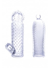 Набор из 2 прозрачных насадок на член Seductive Tickler Sleeves - NMC - в Северске купить с доставкой