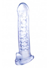 Прозрачная насадка-удлинитель Stretchy Touch - 18 см. - NMC - в Северске купить с доставкой