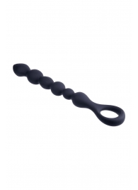 Черная анальная цепочка Beads Hunter - 25,4 см. - NMC