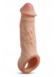 Телесная насадка-удлинитель Intrepid 9.25 Inch Realistic Penis Extender Sleeve - 23,5 см. - Blush Novelties - в Северске купить с доставкой