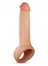 Телесная насадка-удлинитель Thrive 8.75 Inch Realistic Penis Extender Sleeve - 22,2 см. - Blush Novelties - в Северске купить с доставкой