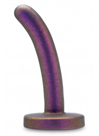 Фиолетовая насадка с гладкой поверхностью Surrender 4.75 Inch Beginner Pegging Dildo - 12 см. - Blush Novelties - купить с доставкой в Северске