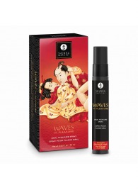 Оральный спрей Waves of Pleasure с ароматом клубники и шампанского - 20 мл. - Shunga - купить с доставкой в Северске