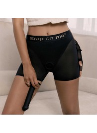 Трусики-шорты для фиксации насадок Strap-on-me Harness Lingerie Halo - size XL - Strap-on-me - купить с доставкой в Северске