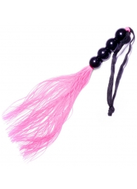 Розовая силиконовая плеть - 35,5 см. - Boys of Toys - купить с доставкой в Северске
