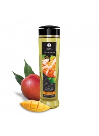 Массажное масло для тела Luscious Mango с ароматом манго - 240 мл. - Shunga - купить с доставкой в Северске