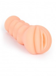 Телесный мастурбатор-вагина с эрекционными кольцами в комплекте - Sexy Girl - в Северске купить с доставкой