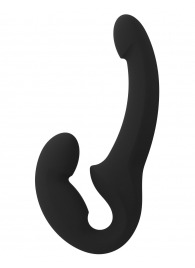 Черный безремневой страпон Share Lite - Fun Factory - купить с доставкой в Северске