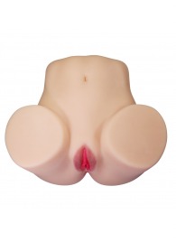 Телесный мастурбатор Julia с 2 любовными каналами - Baile - в Северске купить с доставкой