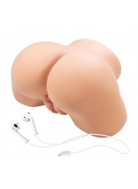 Телесный мастурбатор Olivia с 2 любовными отверстиями - Baile - в Северске купить с доставкой