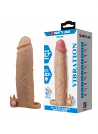 Телесная насадка на пенис Xerxes - 22 см. - Baile - в Северске купить с доставкой