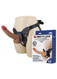 Поясной страпон Wells: трусики в форме бабочки и фаллоимитатор-насадка - Baile - купить с доставкой в Северске