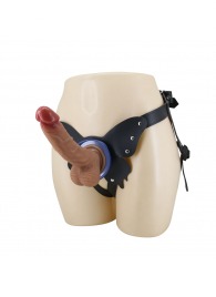 Поясной страпон Wells: трусики в форме бабочки и фаллоимитатор-насадка - Baile - купить с доставкой в Северске