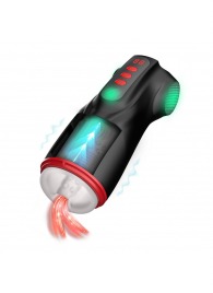 Интерактивный мастурбатор Raven с вакуумом, вибрацией и подсветкой - Shots Media BV - в Северске купить с доставкой