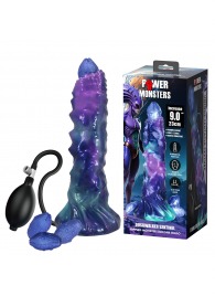 Фиолетовый яйцеродящий фаллоимитатор Duskwalker Sentinal на присоске - 22,4 см. - Baile - купить с доставкой в Северске