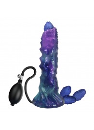 Фиолетовый яйцеродящий фаллоимитатор Duskwalker Sentinal на присоске - 22,4 см. - Baile - купить с доставкой в Северске