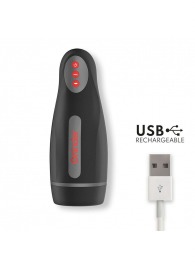 Черный автоматический мастурбатор с управлением через приложение - Oninder - в Северске купить с доставкой