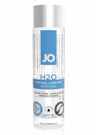 Охлаждающий лубрикант на водной основе JO Personal Lubricant H2O COOLING - 120 мл. - System JO - купить с доставкой в Северске